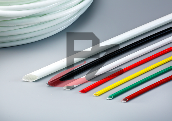 硅橡胶玻璃纤维(内纤外胶)套管